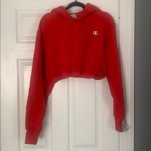 Brand new Champions cropped hoodie